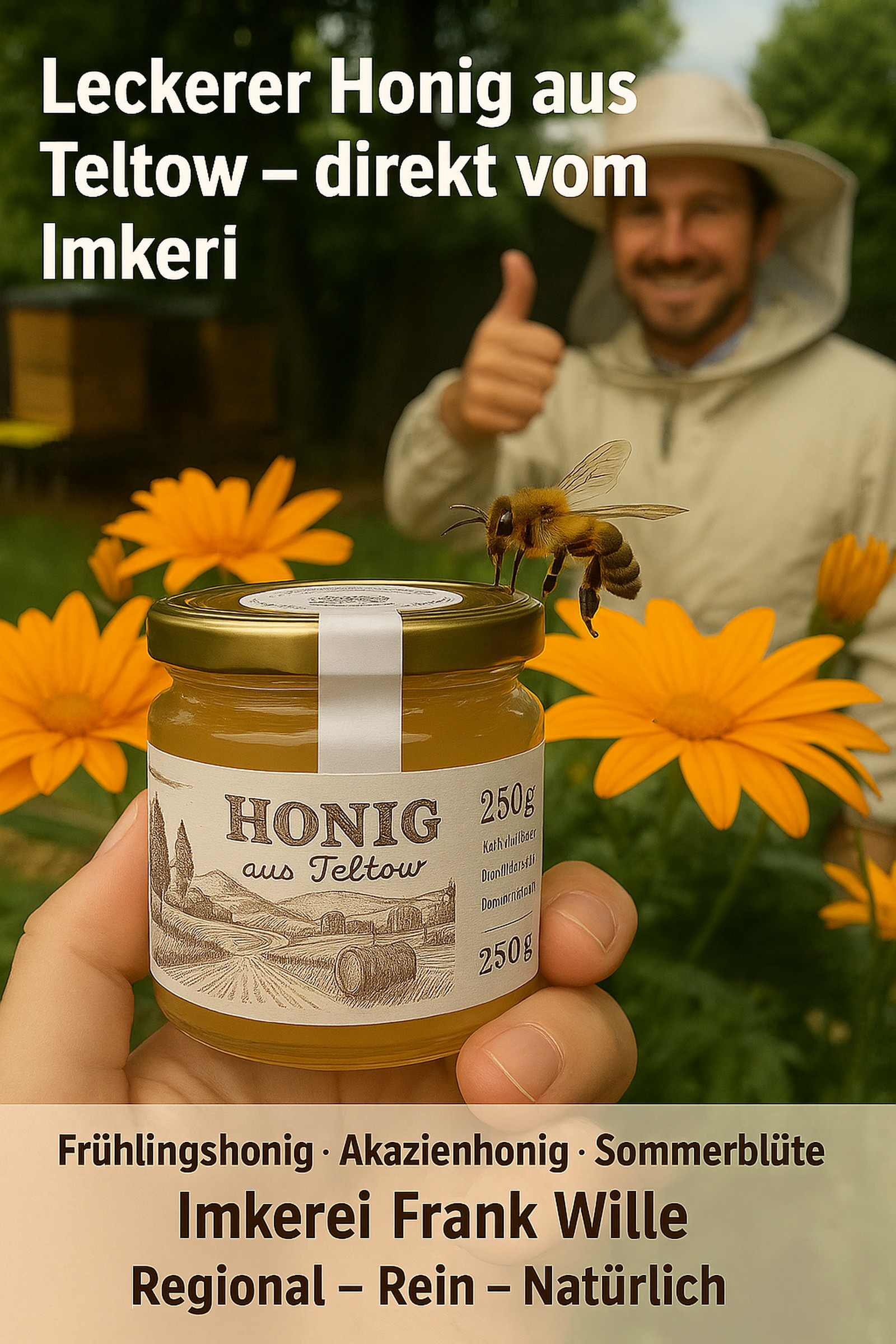 Bienenstand in Teltow